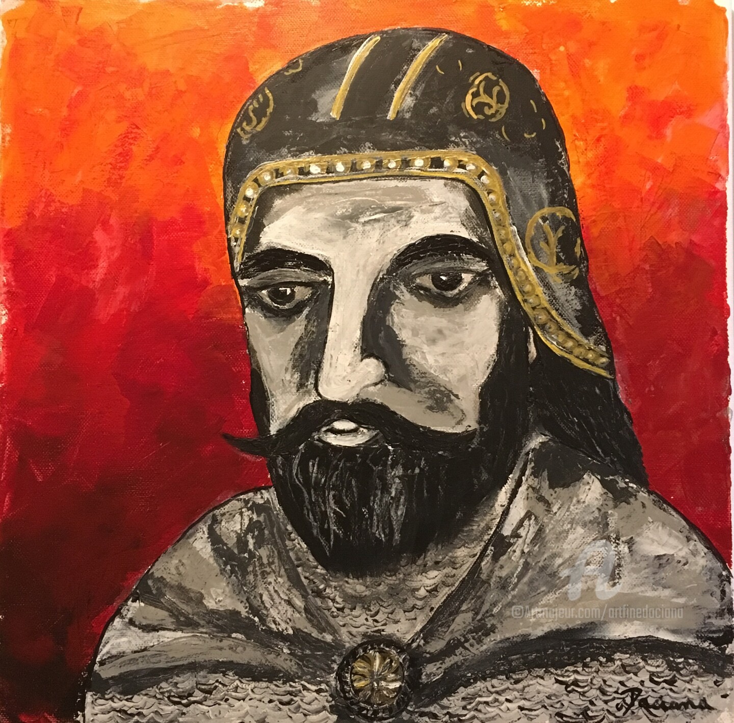 Daciana - Rubobostes, Dacian king from Transylvania